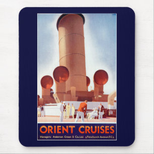 Mousepad Oriente cruza funil grande