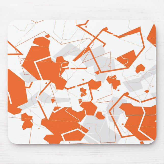 Mousepad Origami Abstrato (Frente)