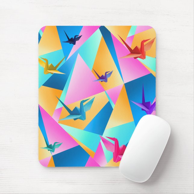 Mousepad Origami Kaleidoscope (Com mouse)