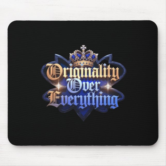 Mousepad Originalidade Sobre Tudo Vinheta (Frente)