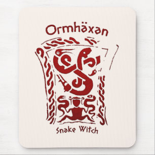 Mousepad Ormhäxan Cobra Witch Rune