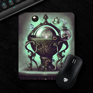 Mousepad Ornamentado Cauldron com esfera e órbitas de crist