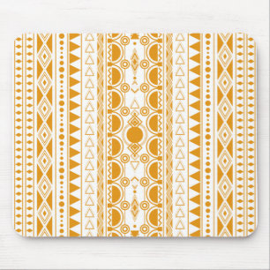 Mousepad Ornamento Boêmio 30122020 Laranja