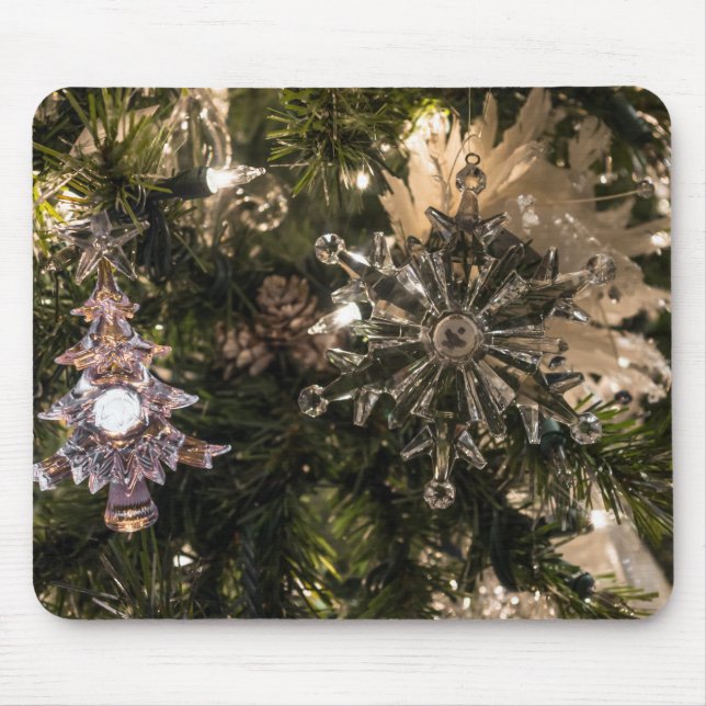 Mousepad Ornamentos de Férias (Frente)