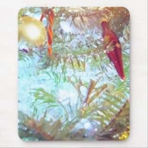 Mousepad Ornamentos de Férias à Luz
