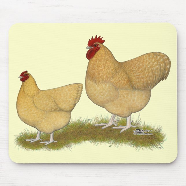 Mousepad Orpingtons Lemon Cuckoo (Frente)