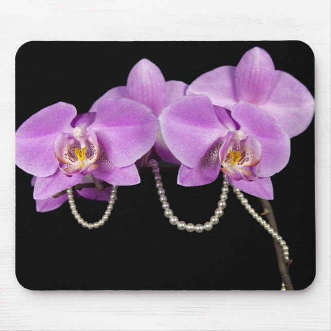Mousepad Orquídea Elegância (Frente)
