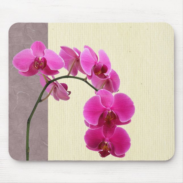 Mousepad Orquídea roxa (Frente)