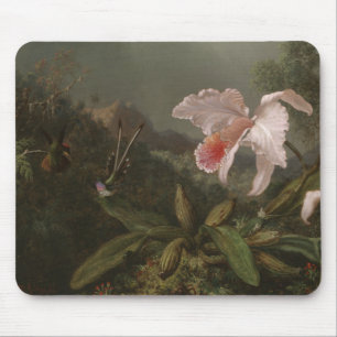 Mousepad Orquídeas e colibris da selva