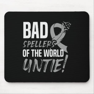 Mousepad Ortografia Do Mundo Une Consciência Da Dislexia 1