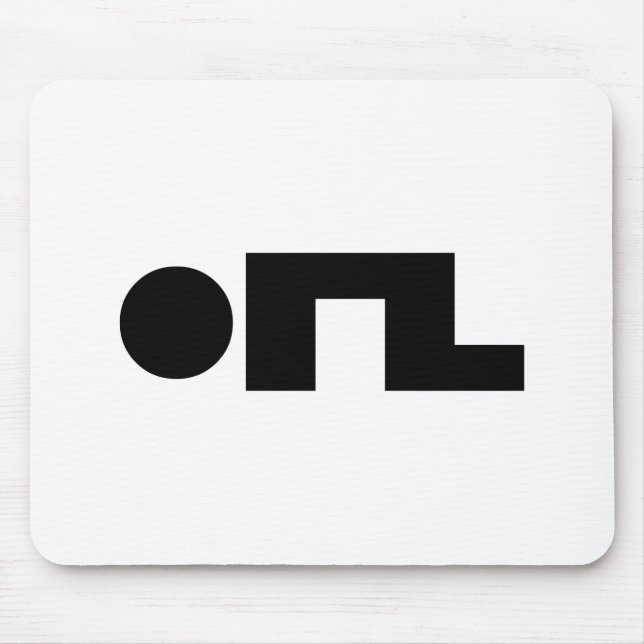 Mousepad ORZ Emoticon Kaomoji Emoji (Frente)