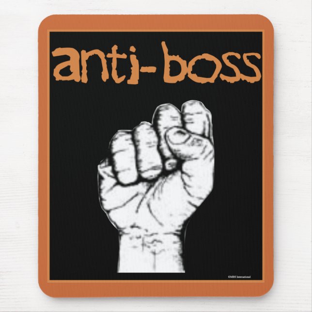 Mousepad Os anti direitos dos trabalhadores de união dos (Frente)