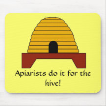 Mousepad - Os apicultores fazem-no para a colmeia