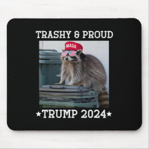 Mousepad Os apoiadores de Trump lixo Joe Biden Trashy e Pr