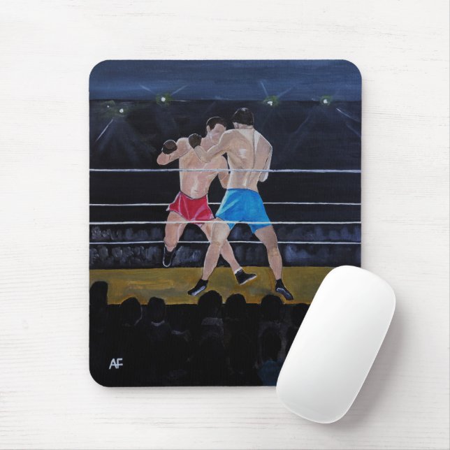 Mousepad Os Boxeadores Pintura de Alfred Fox (Com mouse)