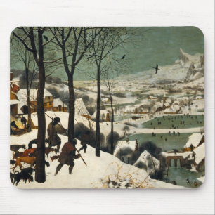 Mousepad Os Caçadores no Pieter de Neve Bruegel