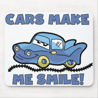 MOUSEPAD OS CARROS FAZEM-ME SORRIR