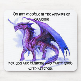 Mousepad Os casos dos dragões