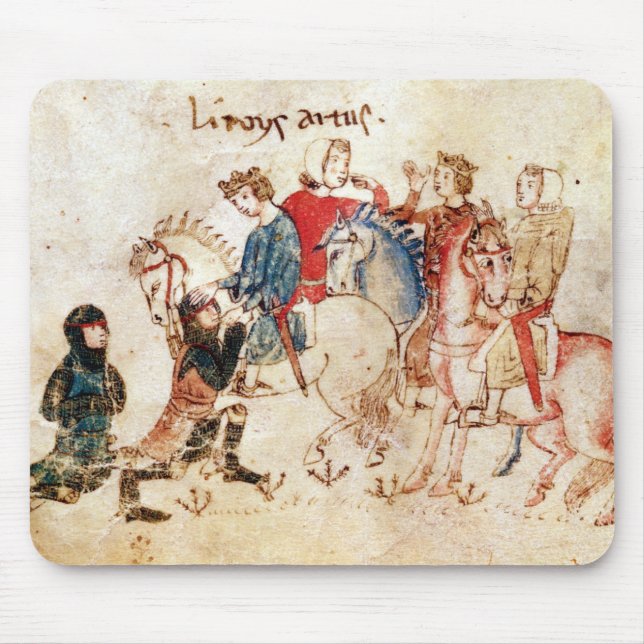 Mousepad Os cavaleiros Esclabor e oferta de Arphasar (Frente)