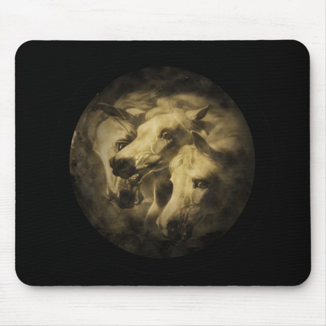 Mousepad Os cavalos do Pharoah (Frente)