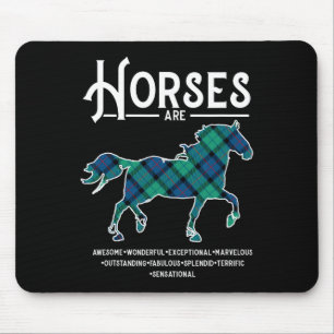 Mousepad Os Cavalos São Espantosos - Cavalo De Raiva
