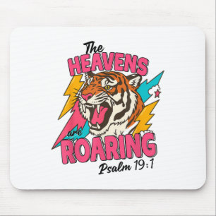 Mousepad Os Céus Estão Andando No Salmo 19 1 Bíblia Verso B