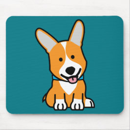 Mousepad Os Corgis do Corgi perseguem o Pembroke feliz