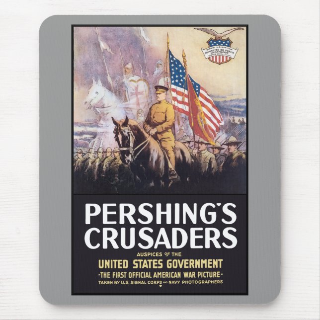 Mousepad Os cruzados de Pershing (Frente)
