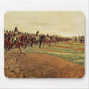 Mousepad Os Cuirassiers antes de sua carga na batalha