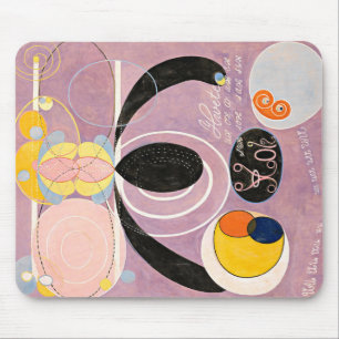 Mousepad Os Dez Maiores, Grupo IV, nº 6, por Hilma af Klint