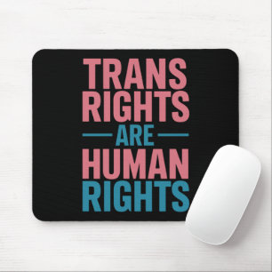 Mousepad Os Direitos Humanos São Orgulho Transgênere Dos Di