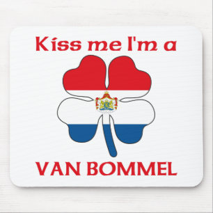 Mousepad Os Dutch personalizados beijam-me que eu sou Van