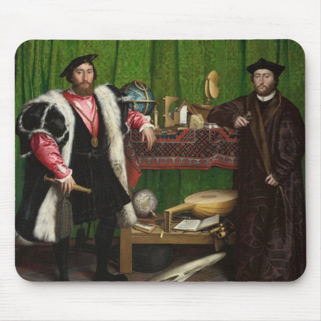 Mousepad Os embaixadores, Holbein, o jovem (Frente)