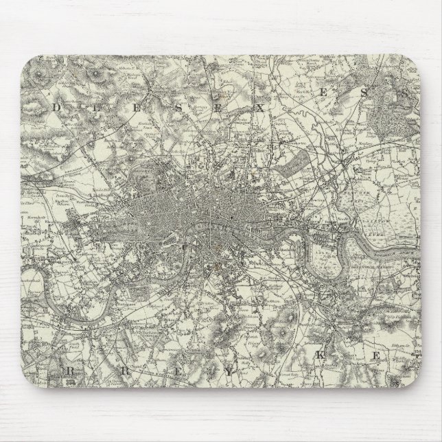Mousepad Os Environs De Londres (Frente)