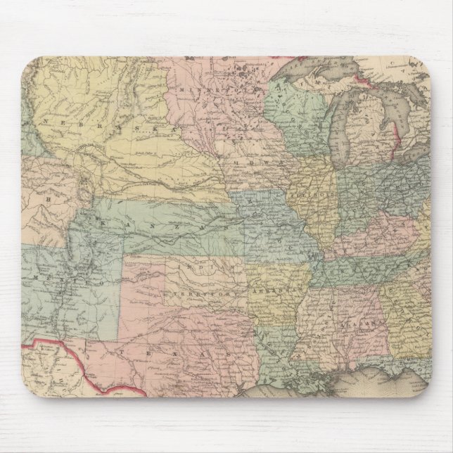 Mousepad Os Estados Unidos da América (Frente)