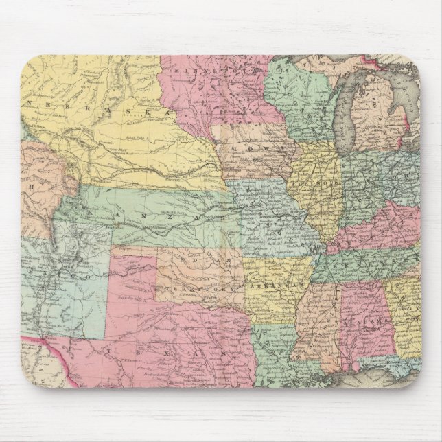 Mousepad Os Estados Unidos Da América (Frente)