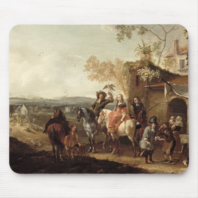 Mousepad Os falcoeiros (Frente)