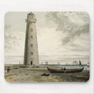 Mousepad Os faróis de Orford Nefs, Suffolk, do volume