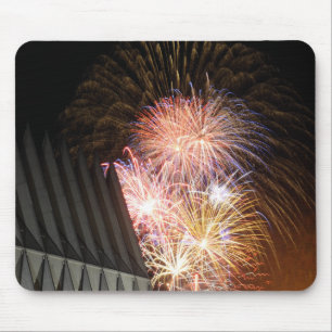 Mousepad Os fogos-de-artifício explodem