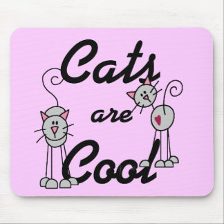 Mousepad Os gatos são camiseta legal e presentes