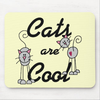 Mousepad Os gatos são camiseta legal e presentes