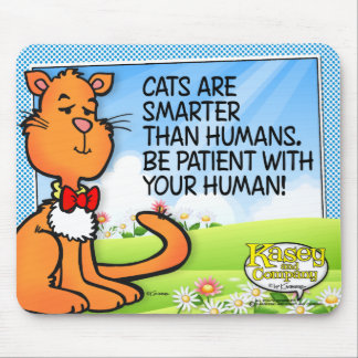 Mousepad Os Gatos São Mais Inteligentes