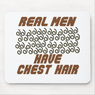 Mousepad Os homens reais têm o cabelo da caixa!