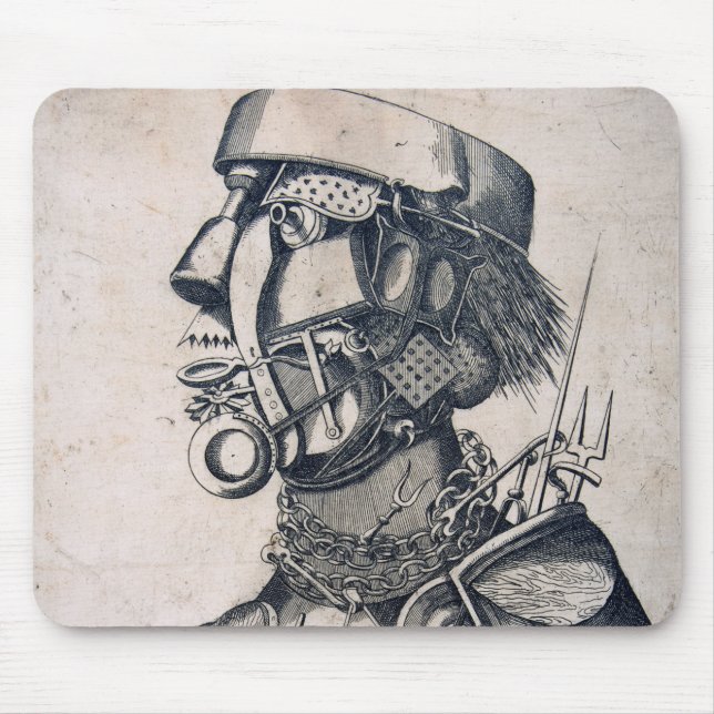 Mousepad Os Instrumentos de Sustentação Humana, Arcimboldo (Frente)