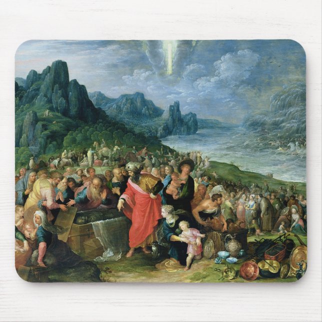 Mousepad Os Israelites no banco do Mar Vermelho, 1621 (Frente)