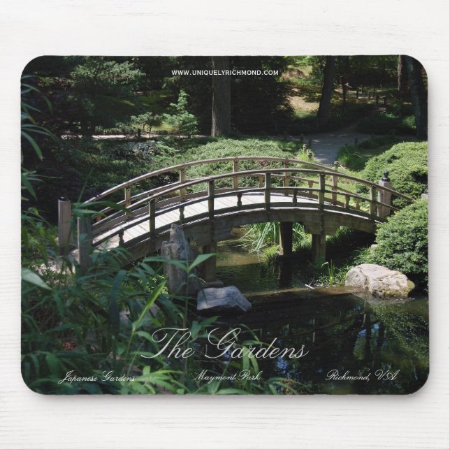 Mousepad Os jardins (Frente)