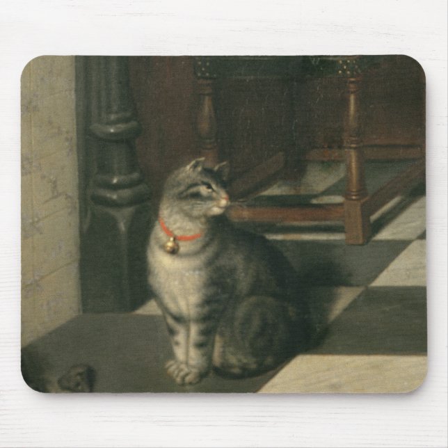 Mousepad Os jogadores de xadrez, c.1670 (Frente)