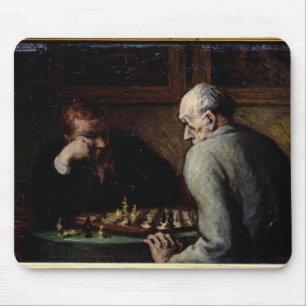 Mousepad Os jogadores de xadrez, c.1863-67