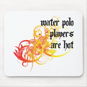 Mousepad Os jogadores do pólo aquático estão quentes