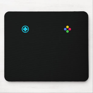 Mousepad Os jogadores nunca desistem Nós simplesmente reini